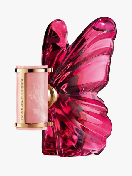 Carolina Herrera La Bomba in branded component on a light gray background